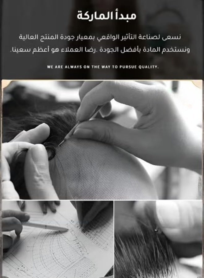 شعر مستعار مستقيم طويل مع غرة - أسلوب شائع وأنيق - Image 4